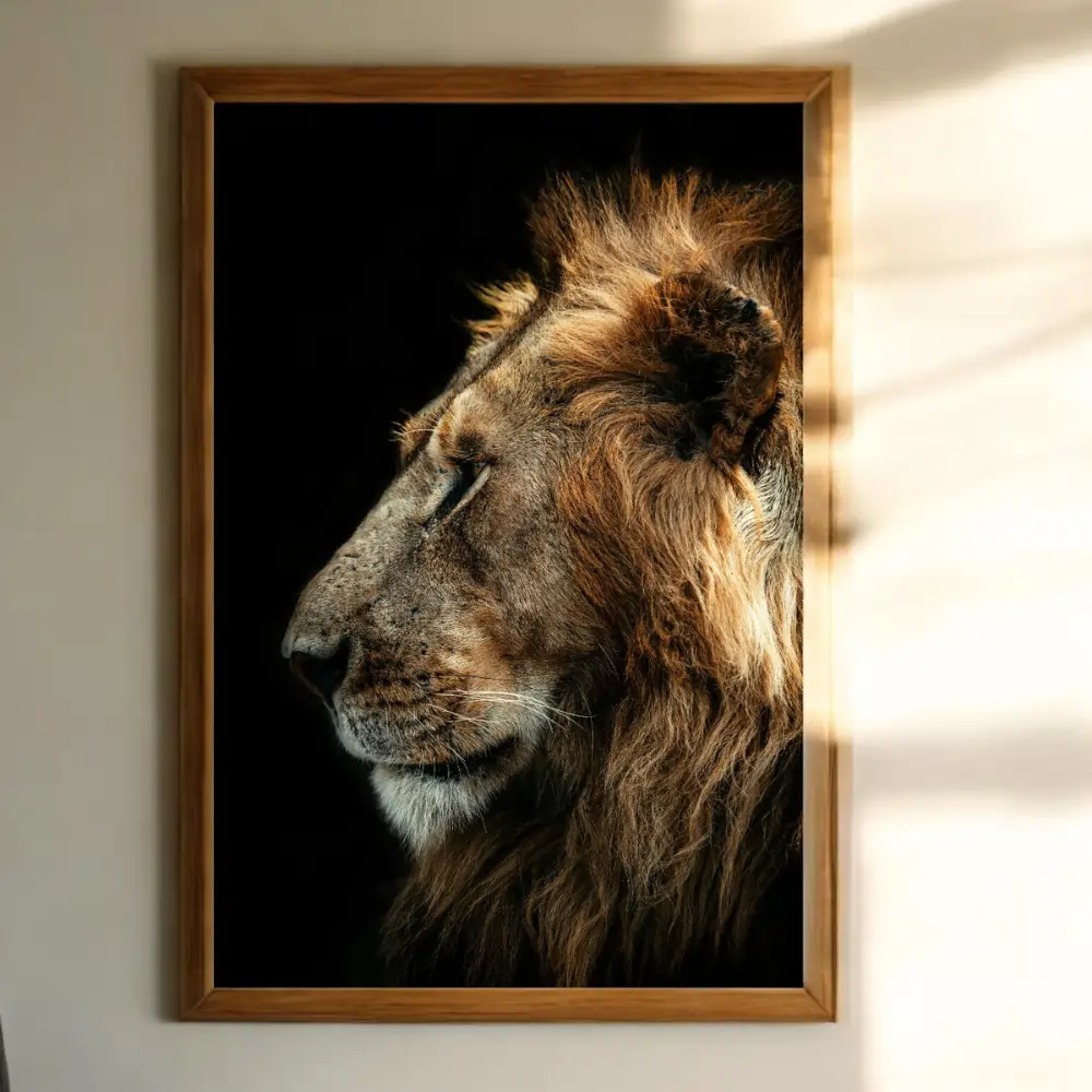 Safari King lav slika MEA Home Safari King - Zidna slika - Image 1